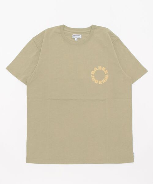 BANKS(バンクス)の「DESIGN TEE/BANKS(バンクス)半袖Tシャツ(Tシャツ/カットソー・メンズ・オフホワイト/ライトグリーン/サンドグレー・LARGE/MEDIUM/X-LARGE/SMALL/X-SMALL)」の1枚目の写真
