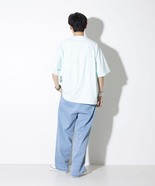 SMITH'S（スミス）の「【SMITH'S AMERICAN／スミス アメリカン】サイドポケット 半袖Tシャツ ポケT（Tシャツ/カットソー・メンズ・ホワイト/ライトグレー/ミント/イエロー・M/L）」の11枚目の写真