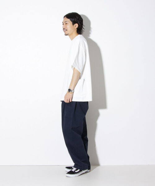 SMITH'S（スミス）の「【SMITH'S AMERICAN／スミス アメリカン】サイドポケット 半袖Tシャツ ポケT（Tシャツ/カットソー・メンズ・ホワイト/ライトグレー/ミント/イエロー・M/L）」の20枚目の写真