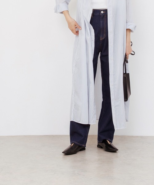 menue（メヌエ）の「スリットデザイン 2way パンプス（パンプス・レディース・グレイッシュベージュ/アイボリー/カーキ/ブラック・34/35/36/37/38/39/40/41）」の20枚目の写真