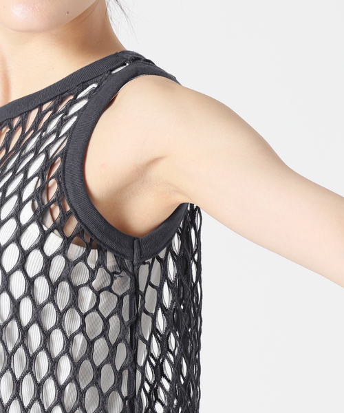 ワンピース Uhr Fishnet Dress Spick & Span（スピックアンドスパン）の「【Uhr/ウーア