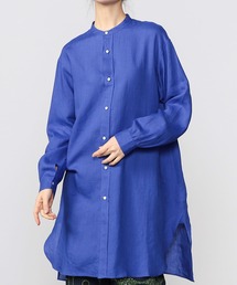 ORCIVAL | ORCIVAL | リネン バンドカラーロングシャツ WOMEN(シャツ/ブラウス)