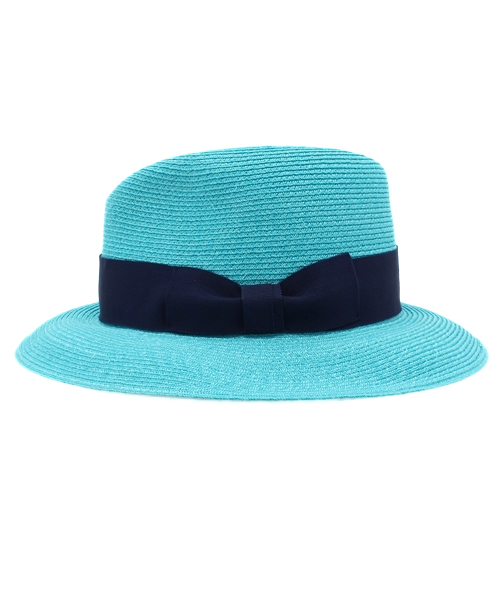 KIJIMA TAKAYUKI（キジマ　タカユキ）の「【KIJIMA TAKAYUKI(キジマタカユキ)】ナカオレハット（ハット・レディース・ネイビー/ホワイト系その他・FREE）」の3枚目の写真