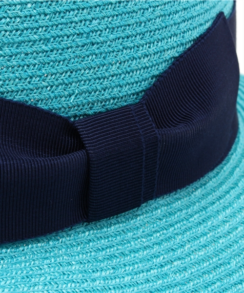 KIJIMA TAKAYUKI（キジマ　タカユキ）の「【KIJIMA TAKAYUKI(キジマタカユキ)】ナカオレハット（ハット・レディース・ネイビー/ホワイト系その他・FREE）」の6枚目の写真