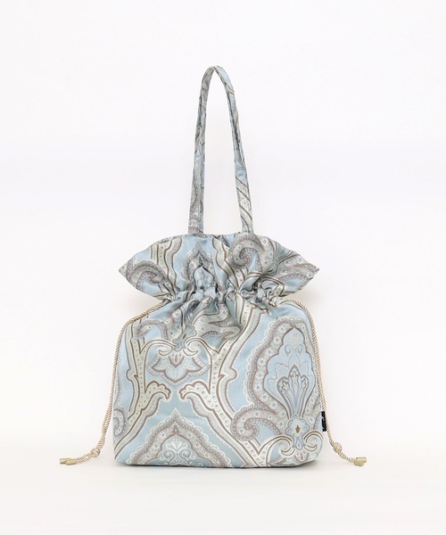 ☆お値下げ致しました 鳥柄エチノ生地 刺し子トードバッグ