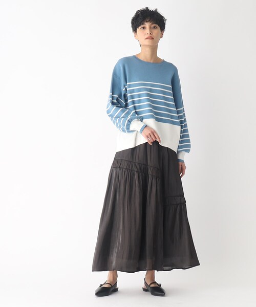 OPAQUE.CLIP（オペークドットクリップ）の「◆バックストラップパンプス【抗菌防臭加工】（サンダル・レディース・ライトベージュ/ブラック・03/02）」の4枚目の写真