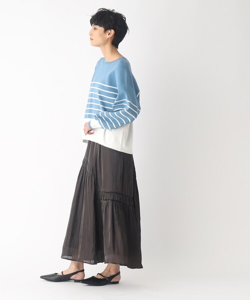 OPAQUE.CLIP（オペークドットクリップ）の「◆バックストラップパンプス【抗菌防臭加工】（サンダル・レディース・ライトベージュ/ブラック・03/02）」の5枚目の写真