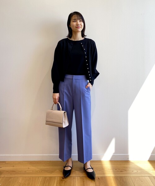 OPAQUE.CLIP（オペークドットクリップ）の「◆バックストラップパンプス【抗菌防臭加工】（サンダル・レディース・ライトベージュ/ブラック・03/02）」の7枚目の写真