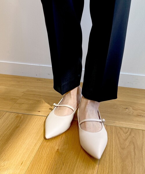 OPAQUE.CLIP（オペークドットクリップ）の「◆バックストラップパンプス【抗菌防臭加工】（サンダル・レディース・ライトベージュ/ブラック・03/02）」の12枚目の写真