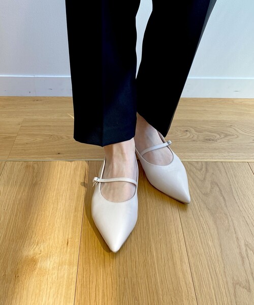 OPAQUE.CLIP（オペークドットクリップ）の「◆バックストラップパンプス【抗菌防臭加工】（サンダル・レディース・ライトベージュ/ブラック・03/02）」の13枚目の写真