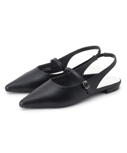 OPAQUE.CLIP（オペークドットクリップ）の「◆バックストラップパンプス【抗菌防臭加工】（サンダル・レディース・ライトベージュ/ブラック・03/02）」の19枚目の写真