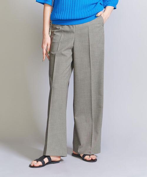 BEAUTY&YOUTH UNITED ARROWS（ビューティーアンドユースユナイテッドアローズ）の「ツイード ワイドパンツ（その他パンツ・レディース・ダークブラウン・M/S）」の2枚目の写真