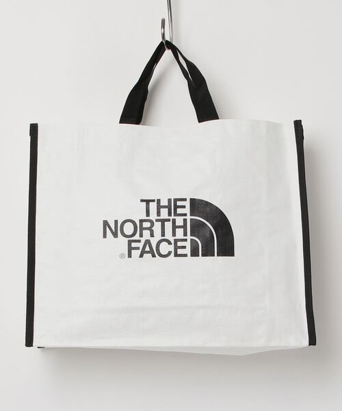 THE NORTH FACE(ザノースフェイス)の「【THE NORTH FACE/ザノースフェイス】SHOPPER BAG M/ショッパーバッグ(エコバッグ/サブバッグ・メンズ・ホワイト/ホワイト系1・FREE)」の2枚目の写真