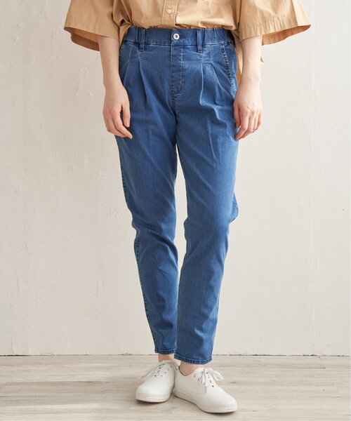 LBC(エルビーシー)の「★ZOZO限定★美脚テーパードパンツパンツ(その他パンツ・レディース・ホワイト/パープル/ブラック/ダークオリーブ/ブルー・L/M/S)」の15枚目の写真