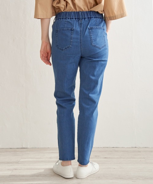 LBC(エルビーシー)の「★ZOZO限定★美脚テーパードパンツパンツ(その他パンツ・レディース・ホワイト/パープル/ブラック/ダークオリーブ/ブルー・L/M/S)」の6枚目の写真