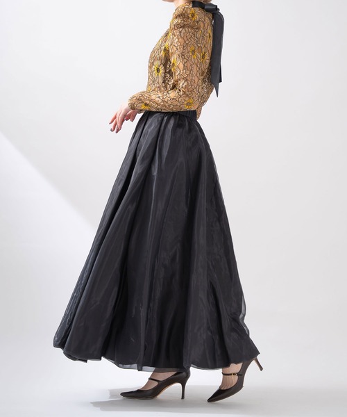 qumerry.(キュメリ)の「レースボリュームブラウス(シャツ/ブラウス・レディース・オフホワイト/サックスブルー/ライトイエロー・MEDIUM/SMALL)」の14枚目の写真