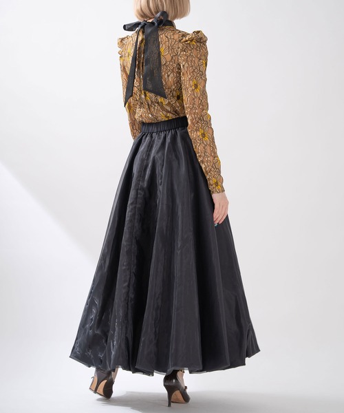 qumerry.(キュメリ)の「レースボリュームブラウス(シャツ/ブラウス・レディース・オフホワイト/サックスブルー/ライトイエロー・MEDIUM/SMALL)」の15枚目の写真