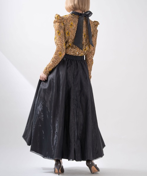 qumerry.(キュメリ)の「レースボリュームブラウス(シャツ/ブラウス・レディース・オフホワイト/サックスブルー/ライトイエロー・MEDIUM/SMALL)」の16枚目の写真