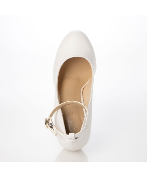 Mafmof(マフモフ)の「Mafmof(マフモフ)13.5cmグリッターヒールシンプルストームパンプス(パンプス・レディース・ブラック/ベージュ/ホワイト・S/M/L/LL)」の16枚目の写真