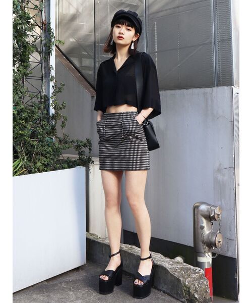 EMODA(エモダ)の「キュロット(その他パンツ・レディース・ブラック・SMALL)」の2枚目の写真