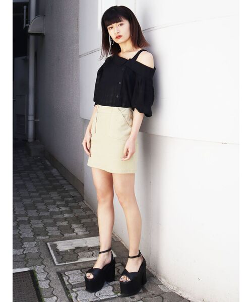 EMODA(エモダ)の「キュロット(その他パンツ・レディース・ブラック・SMALL)」の3枚目の写真