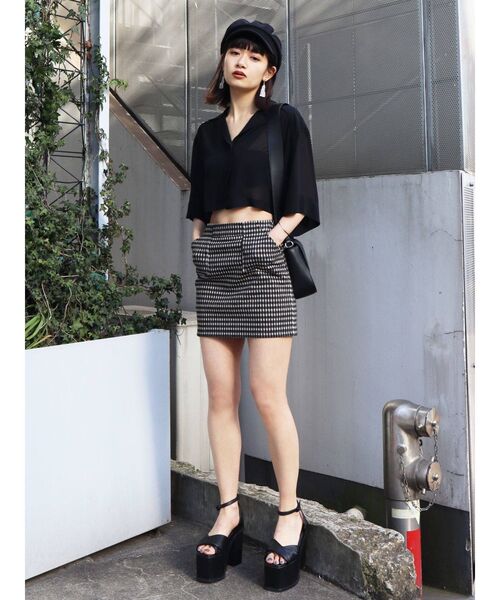 EMODA(エモダ)の「キュロット(その他パンツ・レディース・ブラック・SMALL)」の5枚目の写真