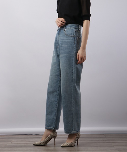 Blasty（ブラスティー）の「BLASTY ストレートデニムパンツ（デニムパンツ・レディース・ライトインディゴブルー・S/M）」の5枚目の写真