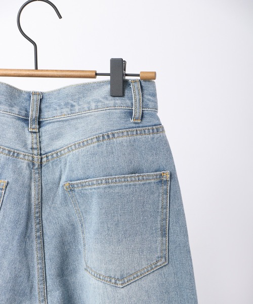 Blasty（ブラスティー）の「BLASTY ストレートデニムパンツ（デニムパンツ・レディース・ライトインディゴブルー・S/M）」の13枚目の写真