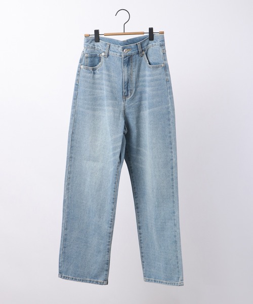 Blasty（ブラスティー）の「BLASTY ストレートデニムパンツ（デニムパンツ・レディース・ライトインディゴブルー・S/M）」の11枚目の写真