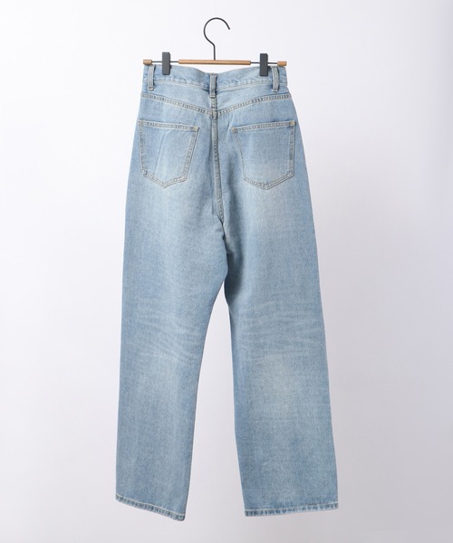 Blasty（ブラスティー）の「BLASTY ストレートデニムパンツ（デニムパンツ・レディース・ライトインディゴブルー・S/M）」の12枚目の写真