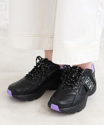 PINK-latte | ロゴテープスニーカー(スニーカー)