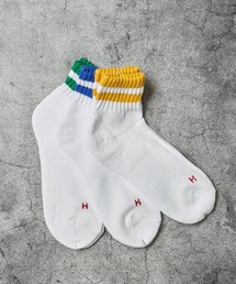 Healthknit（ヘルスニット）の「【Healthknit】3足セット ヘビーウェイトクウォーターソックス（ソックス/靴下）」