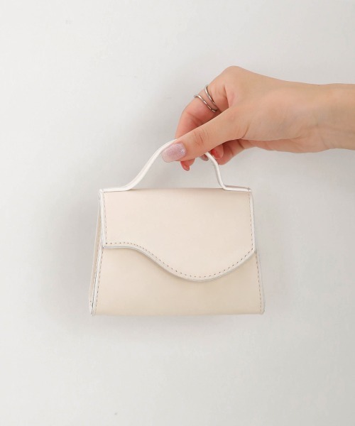 Bab（バブ）の「マイクロショルダーバッグ（ショルダーバッグ・レディース・アイボリー/ブラック/ブラウン・ONESIZE）」の16枚目の写真