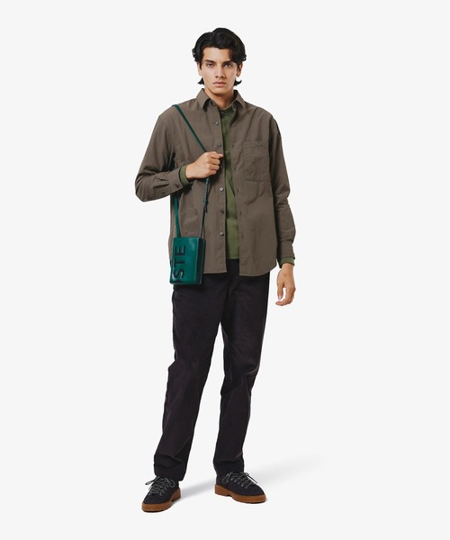 セール】撥水リサイクルナイロンアウターシャツ（シャツ/ブラウス