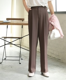 ★今なら490円！★センタープレス ストレート スラックス