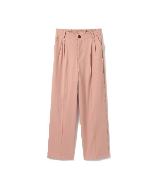 ad thie（アドティエ）の「★今なら490円！★センタープレス ストレート スラックス（スラックス・レディース・アイボリー/ピンクベージュ/マスタード/ブラック/ダークブラウン・M/S）」の16枚目の写真