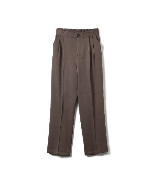 ad thie（アドティエ）の「★今なら490円！★センタープレス ストレート スラックス（スラックス・レディース・アイボリー/ピンクベージュ/マスタード/ブラック/ダークブラウン・M/S）」の17枚目の写真