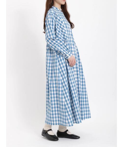 sm2rhythm（サマンサモスモスリズム）の「ギンガムチェックワンピース（ワンピース・レディース・ブラック/ピンク/ブルー・ﾌﾘ-）」の16枚目の写真