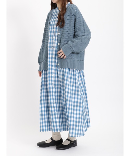 sm2rhythm（サマンサモスモスリズム）の「ギンガムチェックワンピース（ワンピース・レディース・ブラック/ピンク/ブルー・ﾌﾘ-）」の20枚目の写真