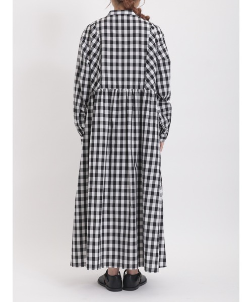 sm2rhythm（サマンサモスモスリズム）の「ギンガムチェックワンピース（ワンピース・レディース・ブラック/ピンク/ブルー・ﾌﾘ-）」の15枚目の写真