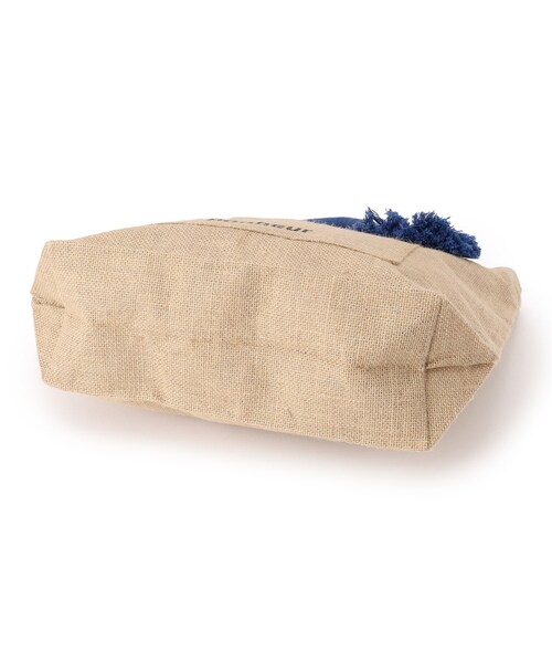 SHOO・LA・RUE(シューラルー)の「◆【2WAY】ざっくりジュートショルダー(ショルダーバッグ・レディース・ブラック/イエロー/ブルー/ブラック系・00)」の5枚目の写真