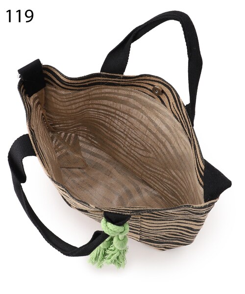 SHOO・LA・RUE(シューラルー)の「◆【2WAY】ざっくりジュートショルダー(ショルダーバッグ・レディース・ブラック/イエロー/ブルー/ブラック系・00)」の20枚目の写真