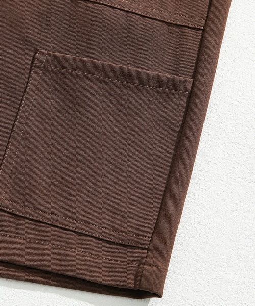 HOOK(フック)の「【HOOK】ビッグポケットハーフカーゴパンツ (SS)(カーゴパンツ・メンズ・ブラック/ライトベージュ/ダークベージュ/ブラウン・M/L/XL/XXL)」の17枚目の写真