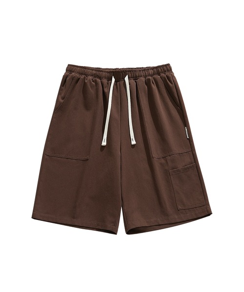 HOOK(フック)の「【HOOK】ビッグポケットハーフカーゴパンツ (SS)(カーゴパンツ・メンズ・ブラック/ライトベージュ/ダークベージュ/ブラウン・M/L/XL/XXL)」の13枚目の写真