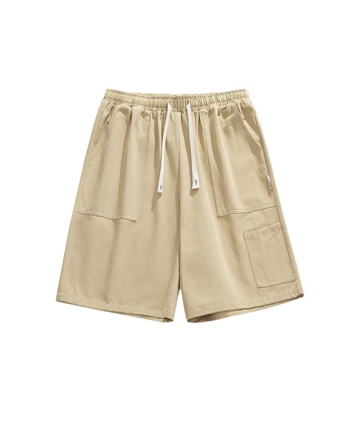 HOOK(フック)の「【HOOK】ビッグポケットハーフカーゴパンツ (SS)(カーゴパンツ・メンズ・ブラック/ライトベージュ/ダークベージュ/ブラウン・M/L/XL/XXL)」の18枚目の写真