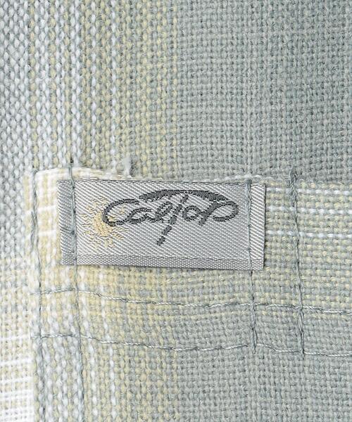 BEAUTY&YOUTH UNITED ARROWS（ビューティーアンドユースユナイテッドアローズ）の「＜CalTop＞ OMBRE CHECK SHORT SLEEVE SHIRT/シャツ（シャツ/ブラウス・メンズ・ライトグレー/ブラック・M/S）」の7枚目の写真