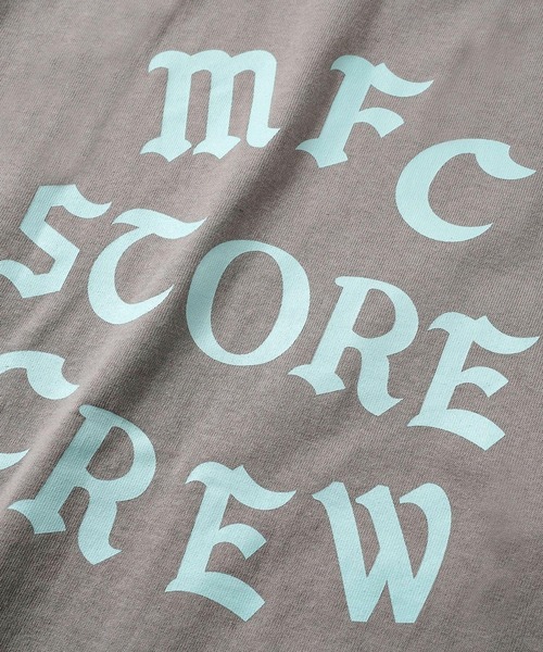 FRUIT OF THE LOOM(フルーツオブザルーム)の「FRUIT OF THE LOOM x MFC STORE MFC STORE CREW L/S TEE(Tシャツ/カットソー・メンズ・インディゴブルー/ピンク/ホワイト/ブラック/サックスブルー/グレー・M/L/XL)」の11枚目の写真