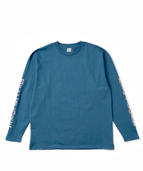 FRUIT OF THE LOOM(フルーツオブザルーム)の「FRUIT OF THE LOOM x MFC STORE MFC STORE CREW L/S TEE(Tシャツ/カットソー・メンズ・インディゴブルー/ピンク/ホワイト/ブラック/サックスブルー/グレー・M/L/XL)」の12枚目の写真