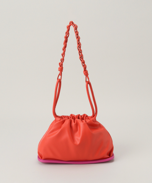 Casselini（キャセリーニ）の「【Casselini/キャセリーニ】プランプドロストバッグ（ショルダーバッグ・レディース・ブルー/ブラック/アイボリー/オレンジ・FREE）」の4枚目の写真