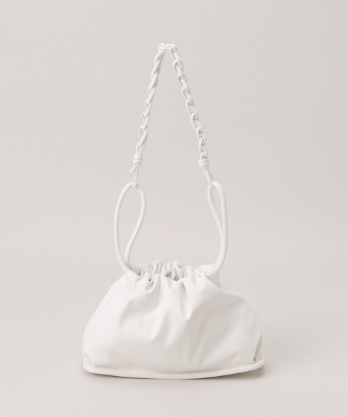 Casselini（キャセリーニ）の「【Casselini/キャセリーニ】プランプドロストバッグ（ショルダーバッグ・レディース・ブルー/ブラック/アイボリー/オレンジ・FREE）」の2枚目の写真